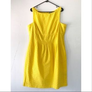 FINAL PRICE! 🌸 Ralph Lauren Yellow Eyelet Dress